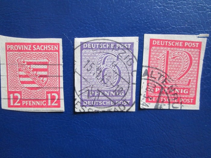 TIMBRE GERMANIA STAMPILATE -NEDANTELATE