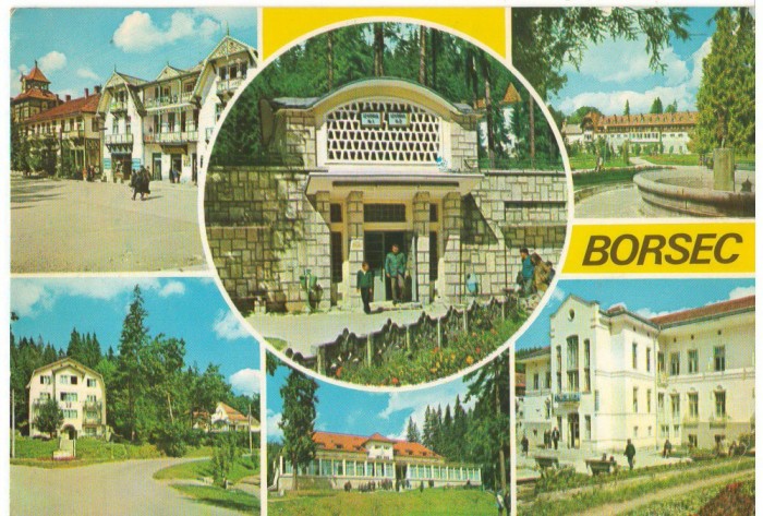 CPI (B7228) CARTE POSTALA - BORSEC. 1974