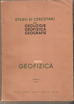 Studii si cercetari de geologie,geofizica ,geografie foto