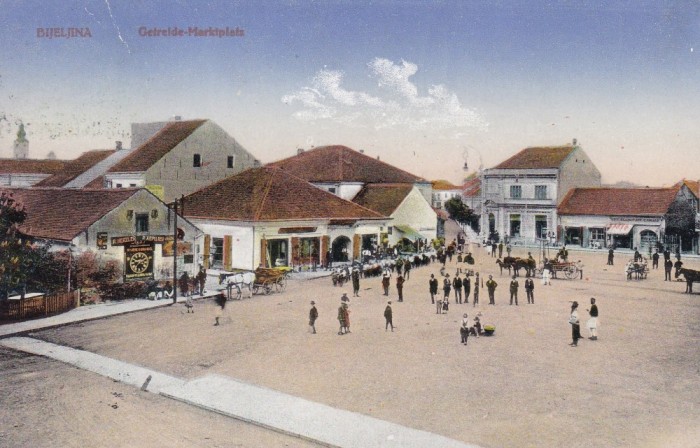 BIJELJINA , GETREIDE - MARKIPLATZ , 13 X 1915