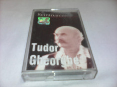 CASETA AUDIO TUDOR GHEORGHE-REINTOARCEREA,ORIGINALA RARITATE!!! foto