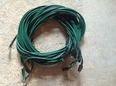 lot 10 cabluri retea pentru server foto