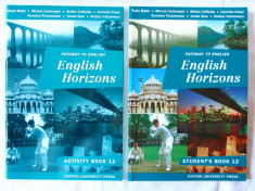 &amp;quot;Pathway to English. ENGLISH HORIZONS. Activity + Student&amp;#039;s Book 12&amp;quot;, 1999. Noi foto