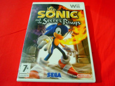 Sonic and the Secret Rings, Wii, original, alte sute de jocuri! foto