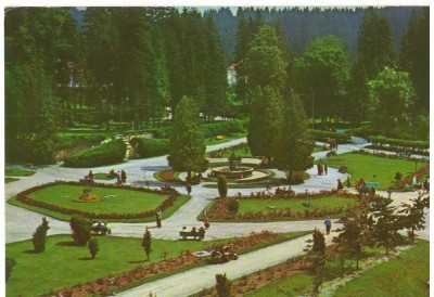 CPI (B7224) CARTE POSTALA - BORSEC. PARCUL CENTRAL foto
