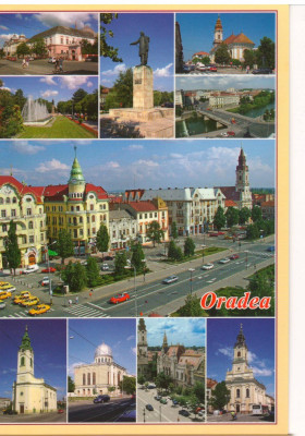 CPI (B7267) CARTE POSTALA - SALUTARI DIN ORADEA. MOZAIC foto