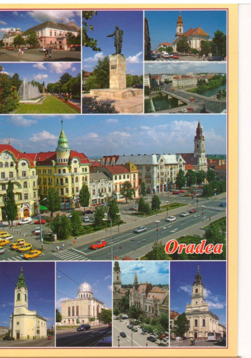 CPI (B7267) CARTE POSTALA - SALUTARI DIN ORADEA. MOZAIC