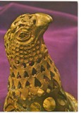 CPI (B7282) CARTE POSTALA - BUCURESTI. FIBULA IN FORMA DE VULTUR. MUZEUL NATIONA, Necirculata, Fotografie