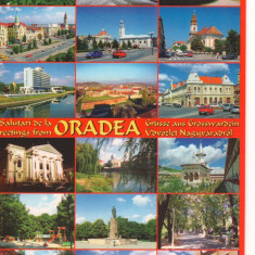 CPI (B7271) CARTE POSTALA - SALUTARI DIN ORADEA. MOZAIC