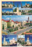 CPI (B7268) CARTE POSTALA - ORADEA. PIATA UNIRII SI NOILE EI EDIFICII, Necirculata, Fotografie