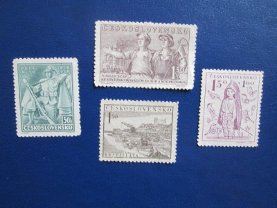 TIMBRE CEHOSLOVACIA MNH foto