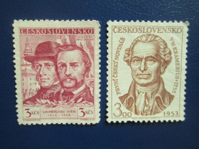 TIMBRE CEHOSLOVACIA MNH foto