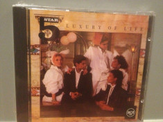 FIVE STAR - LUXURY OF LIFE (1985/RCA REC/ GERMANY) - CD NOU/Sigilat/Original foto