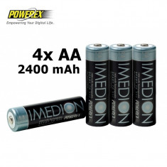 4x AA R6 Imedion 2400mAh Baterii Reincarcabile NK054 foto