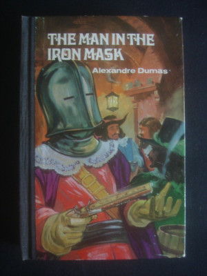ALEXANDRE DUMAS - THE MAN IN THE IRON MASK * limba engleza foto