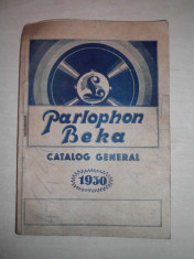 CATALOG GENERAL 1930, PLACI GRAMOFON foto