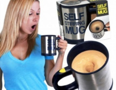 Cana Cafea Stirring Mug cu auto-ametesc foto