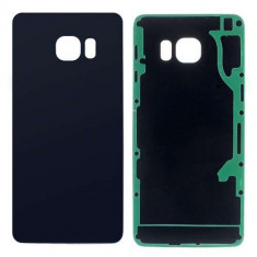 Capac Baterie Spate Samsung Galaxy S6 edge+ G928 Cu Adeziv Sticker Albastru Inchis foto