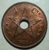 E.231 CONGO COLONIE BELGIANA LEOPOLD II 1 CENTIME 1888 AUNC, Africa, Bronz