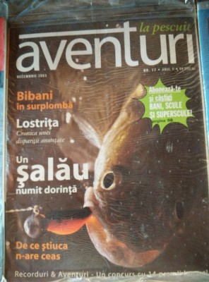 Revista Aventuri la Pescuit / Dec 2003 (sigilata). foto