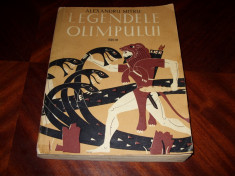 LEGENDELE OLIMPULUI VOL. 2 ( EROII ) - editia 1962, foarte rara, ilustrata* foto