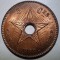 E.251 CONGO COLONIE BELGIANA LEOPOLD II 5 CENTIMES 1888 AUNC