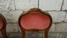 PRET REDUS 20%. Pereche scaune Rococo. foto
