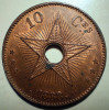 E.250 CONGO COLONIE BELGIANA LEOPOLD II 10 CENTIMES 1888 AUNC, Africa, Bronz