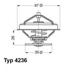 Termostat Lichid Racire 34405 foto