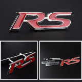 Emblema RS pentru masina auto audi metal sistem prindere metalic inclusa