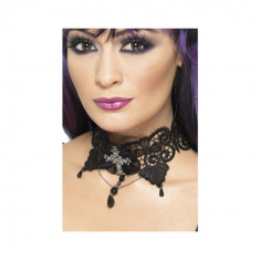 Colier Gothic Lace - Carnaval24 foto