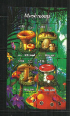 CI 4 - CIUPERCI - MALAWI - COLITA NESTAMPILATA MNH foto