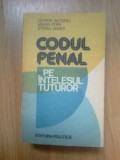 G3 Codul penal pe intelesul tuturor- George Antoniu s.a