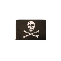 Steag Pirat - cu Craniu - Carnaval24 foto