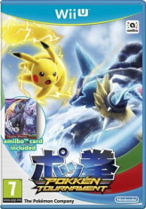 Pokken Tournament With Shadow Mewtwo Amiibo Card Nintendo Wii U foto