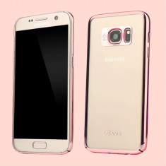 Husa Samsung Galaxy S7 G930 USAMS Kingsir Roz Aurie / Pink Gold foto