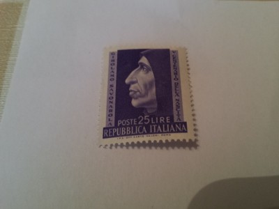 italia 1952 savonarola/ serie MNH foto
