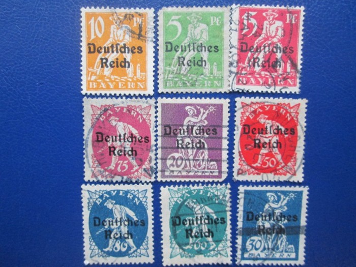 TIMBRE GERMANIA STAMPILATE LOT