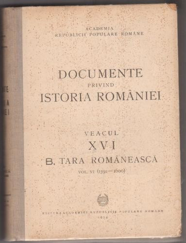 Documente si alte Izvoare Istorice in editii vechi - Biblioteca conf. lista