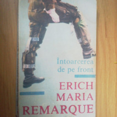 g2 Intoarcerea De Pe Front - Erich Maria Remarque