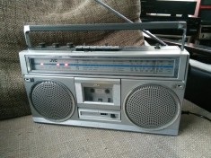 Radiocasetofon JVC RC-555L, vintage boombox, stare excelenta. foto