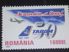 Romania 2004-LP 1646-Tarom 50 ani existenta,nestampilat foto