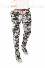 Pantaloni camuflaj tip ZARA MAN - pantaloni barbati - LICHIDARE DE STOC - 6393 foto