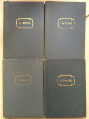 RAZBOI SI PACE - L. N. Tolstoi (4 vol) din colectia Opere in 14 volume foto