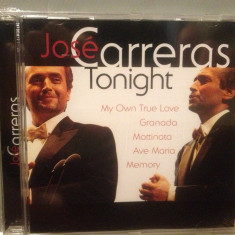 JOSE CARRERAS - TONIGHT (2000/ PHILIPS REC/ GERMANY) - CD NOU/Sigilat/Original