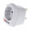 Adaptor priza EU -&gt;UK Skross, priza standard Schuko, intrare 2 poli, iesire 3 poli &quot;ADAPT-PLUG-EU/UK-SKRS&quot;