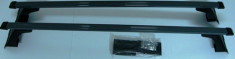 Set bare transversale portbagaj Dacia Logan Berlina 2004-2013, 2 bucati cu sisteme de fixare foto