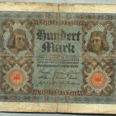 A 536 BANCNOTA-GERMANIA -100 MARK -ANUL 1920-SERIA 8521319 -starea care se vede