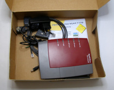 Router wireless Print server VOIP ISDN USB 4xLan Fritzbox 7170(402) foto