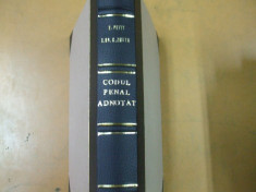 E. Petit C. Gr. C. Zotta Codul penal Carol al II lea adnotat Bucuresti 1939 foto